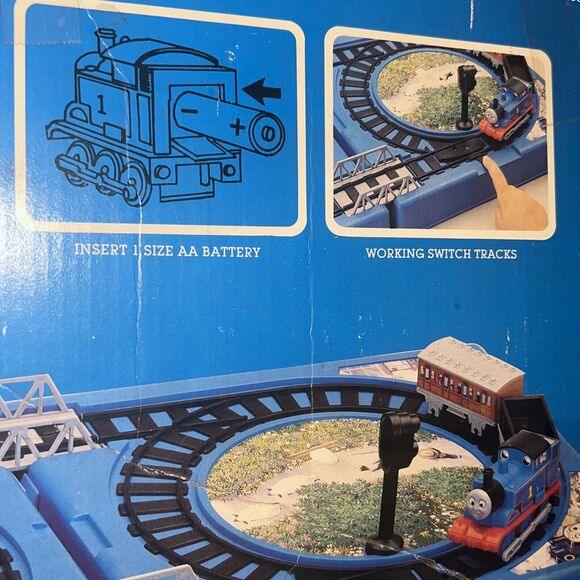 Vintage 1983 Thomas The Tank Engine & Friends Playset Case Track Set - Picture 9 of 12